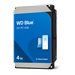 WD Blue - Hard drive - 4 TB - internal - 3.5" - SA