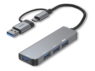 Sansai hub 4 Product shot Left-angle 79150