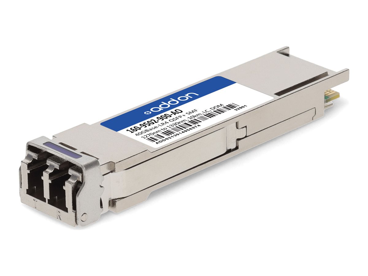 AddOn - QSFP+ transceiver module (equivalent to: Ciena 160-9502-900)