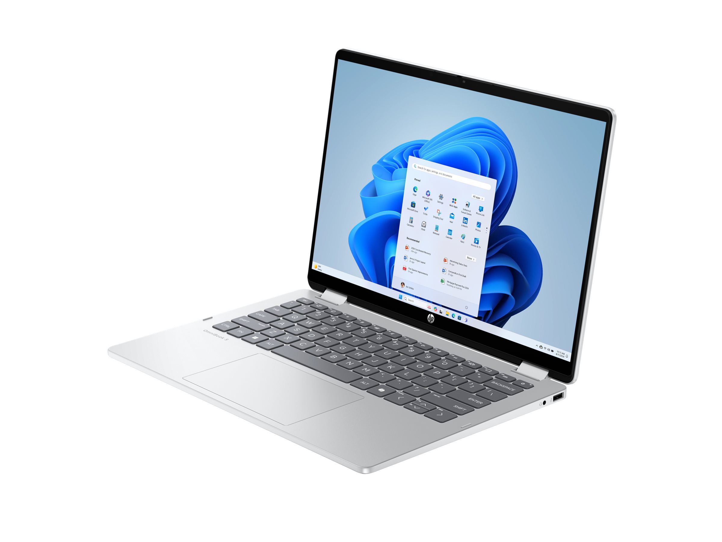 HP OmniBook 5 Flip Laptop 14-fp0051TU, 14", Intel Core i5, i5-1334U, 16 GB RAM, 256 GB SSD