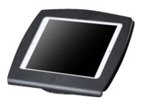 SpacePole C-Frame Enclosure for tablet lockable steel black screen size: 10.1INCH 