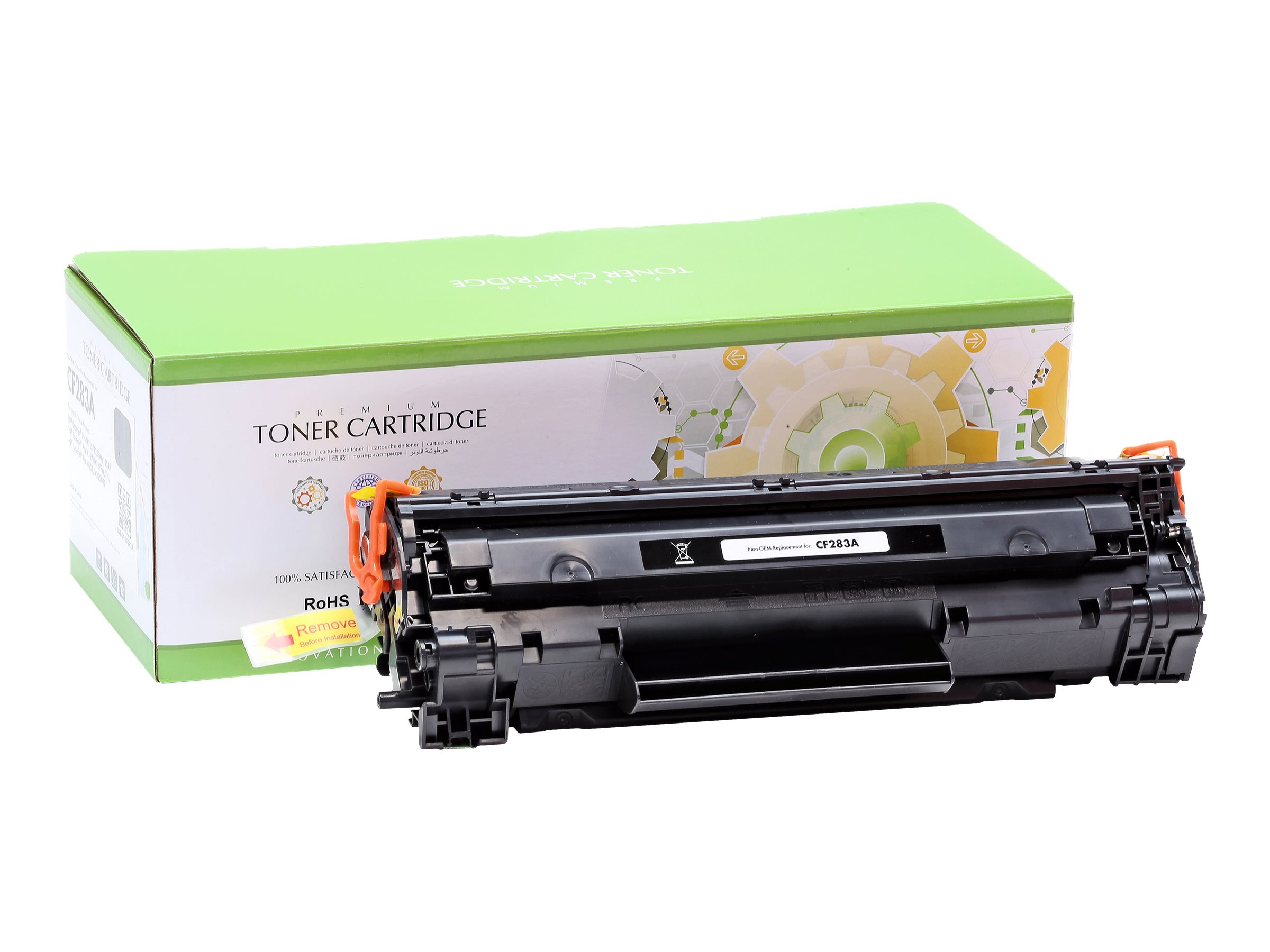 STATIC Toner cartridge compatible with HP CF283A black compatible 1.500 pages
