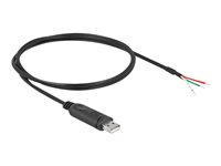 DeLock Seriel adapter USB 2.0 230.4Kbps Kabling