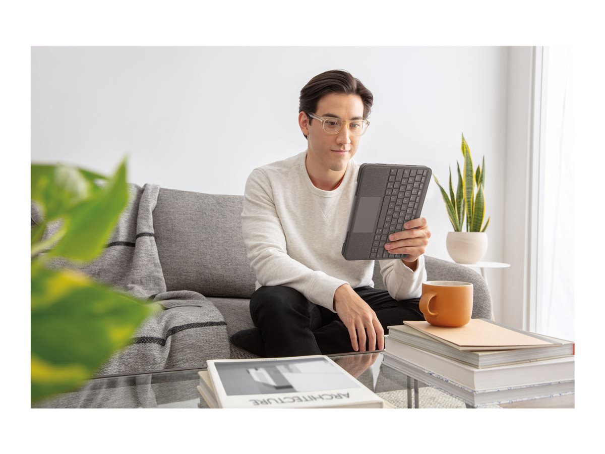 LOGITECH Folio Touch iPad Air 4th 10.9" GREY – foto 13