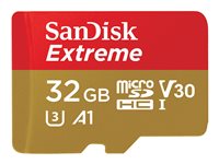 SanDisk Extreme - flash memory card - 32 GB - microSDHC UHS-I