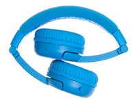 Onanoff BuddyPhones Play+ On-Ear Wireless Headphones with Mic - Cool Blue - ONOBTBPPLAYPBLUE