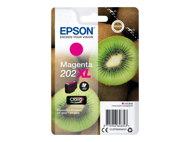 Image of Epson 202XL - XL - magenta - original - ink cartridge