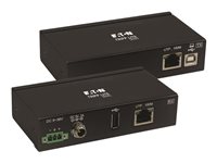 Eaton Tripp Lite Series USB over Cat6 Extender 1-Port Industrial, ESD Protection, PoC - USB 2.0, Mountable, 330 ft., TAA USB-forlængerkabel