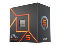 AMD CPU Ryzen 5 7600 3.8GHz 6 kerner  AM5 (TRAY - u/køler)