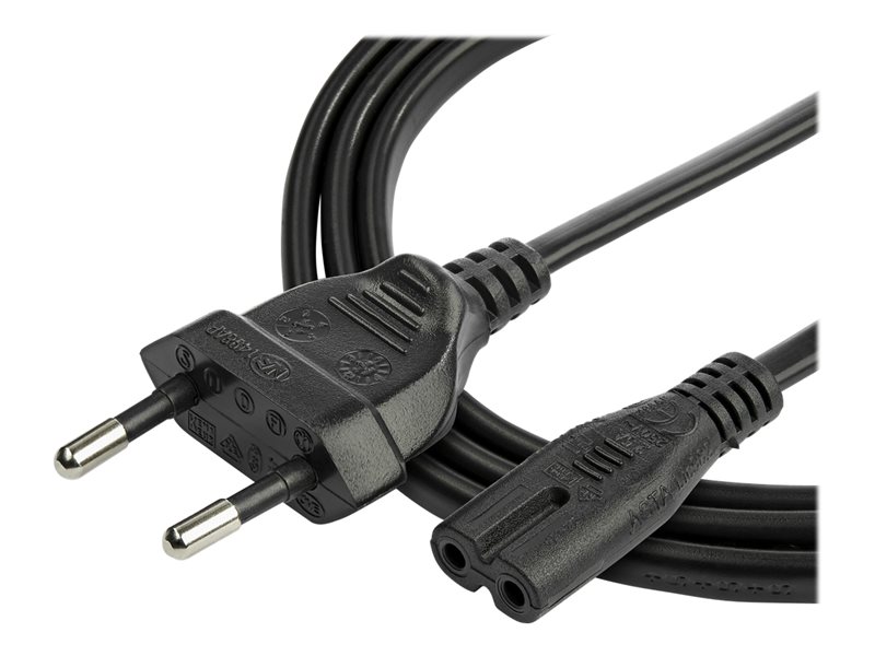 StarTech.com 3m Laptop Power Cord, EU Plug to C7