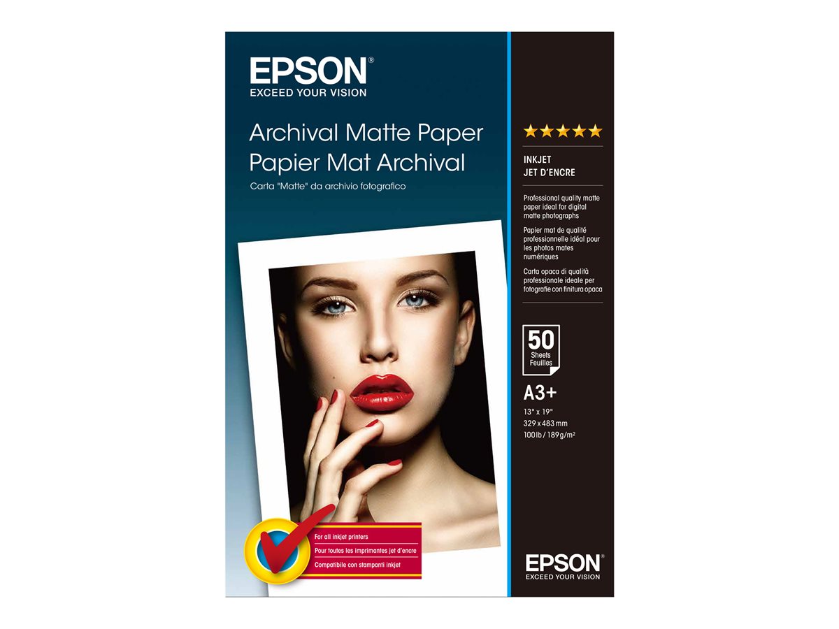 EPSON PAPIER MAT ARCHIVAL A3 50
