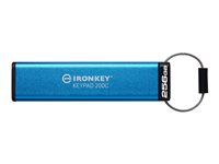 Kingston IronKey Keypad 200C 256GB USB-C 3.2 Gen 1 Blå