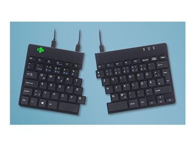 R-GO Split Ergonomische Tastatur draht