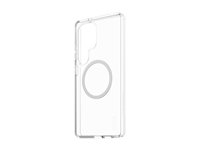 PanzerGlass CARE by Flagship Case Transparent Urban Combat w. White Qi Compatible Samsung Galaxy S25 Ultra Beskyttelsescover Transparent Samsung Galaxy S25 Ultra