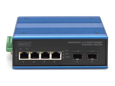 DIGITUS Switch 4+2 -Port Gigabit  Ethernet