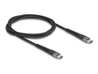 Delock USB Type-C kabel 1m Sort