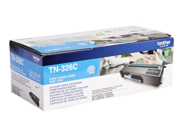 Image of Brother TN326C - cyan - original - toner cartridge