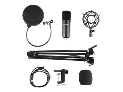 SANDBERG Streamer USB Microphone Kit - 126-07