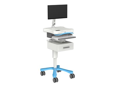 ENCORE MOBIUSPOWER WORKSTATION STRAIGHT MONITOR POST