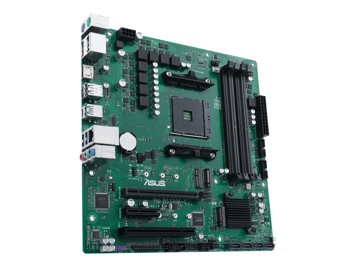 ASUS PRO B550M-C/CSM AMD B550 Socket AM4