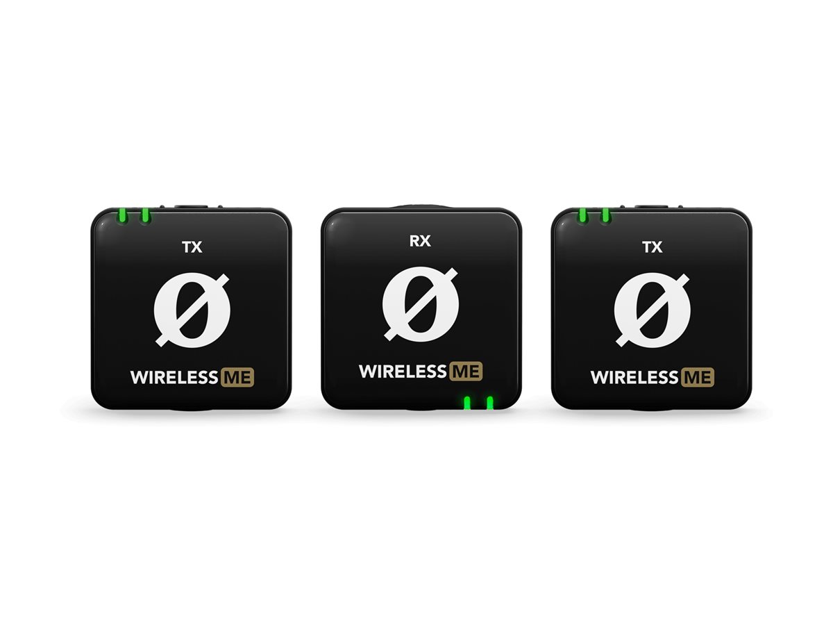 RØDE Wireless ME Dual Set wireless microphone Product shot Front 79800