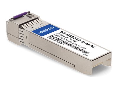 AddOn - SFP28 transceiver module (equivalent to: Arista Networks SFP-25GB-BX-D-20-AR)