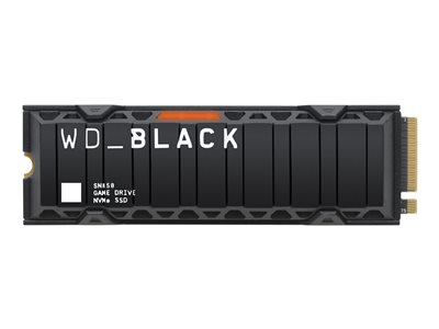 WD BLACK SN850 NVMe SSD 500GB heatsink
