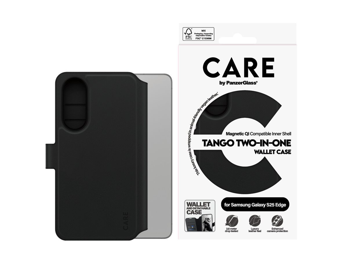 PanzerGlass CARE Samsung Galaxy S25 Edge Tango 2v1 Wallet QI – foto 2