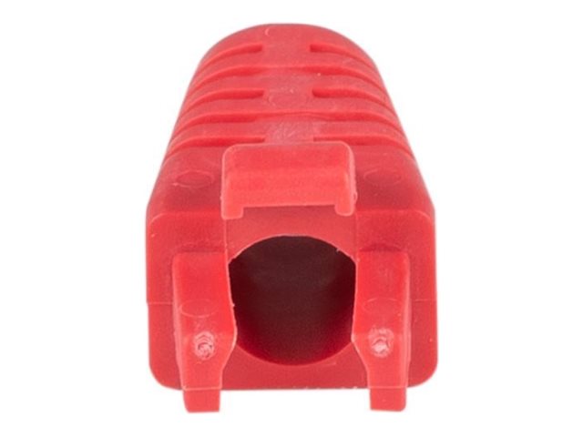 Dynamix network cable boot, slimline, with clip protector