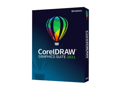 CorelDRAW Graphics Suite 2021 Box pack academic Win English, French