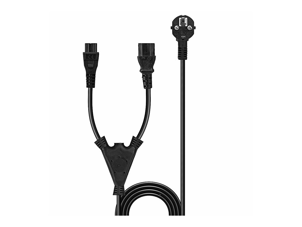 LINDY Power Y-Cable 2m