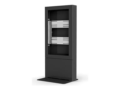 Chief Freestanding Single Sided Base Accessory For Kiosks Black 