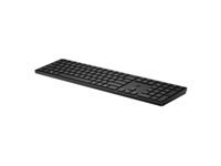 HP 450 - Keyboard - programmable, full size - 100% - full size - wireless - 2.4 GHz - black