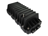 Eaton Tripp Lite Series Fiber Splice Horizontal Enclosure - 6 Splicing Trays, 144 Fiber Capacity, IP68 Rated