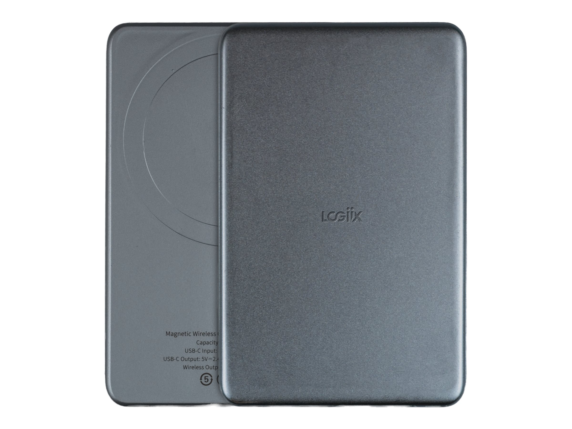 LOGiiX Piston Power Mag Slim 5000mAh MagSafe Power Bank - Blue - LGX-13785