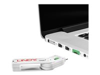 Lindy USB Port Blocker - USB port blocker - green