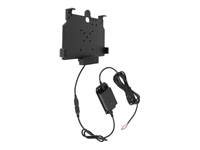 ProClip - Tablet charging cradle - with tilt-swivel and hard-wired power suplly - 12 / 24 V - 14 Watt - for Samsung Galaxy Tab Active4 Pro