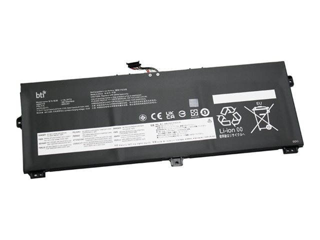 BTI - Notebook battery (equivalent to: Lenovo 5B10W13928, Lenovo SB10K97659, Lenovo SB10T83170, Lenovo SB10T83171, Lenovo 02DL021, Lenovo 02DL022, Lenovo L18L3P72, Lenovo L18M3P72, Lenovo 5B10W13927, Lenovo 5B10W13929, Lenovo 02HM886, Lenovo L19M3P71, Lenovo SB10V03234) - lithium ion - 3-cell 