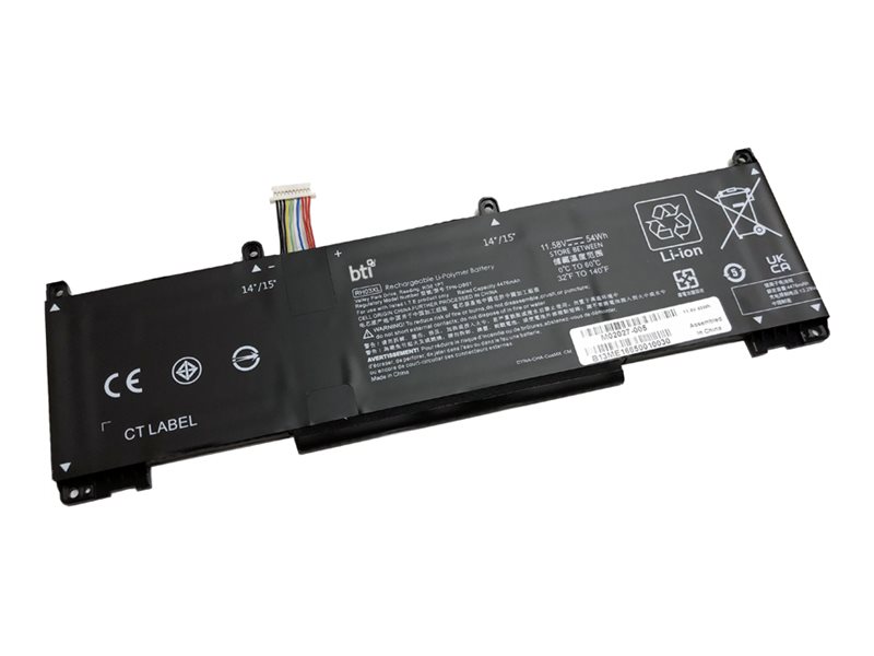 BTI - Notebook battery (equivalent to: HP RH03XL, HP M02027-005, HP RH03045XL-PL)