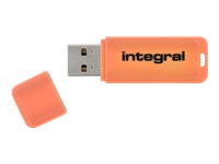 Integral Europe Neon USB 2.0 Flash Drive INFD16GBNEONOR