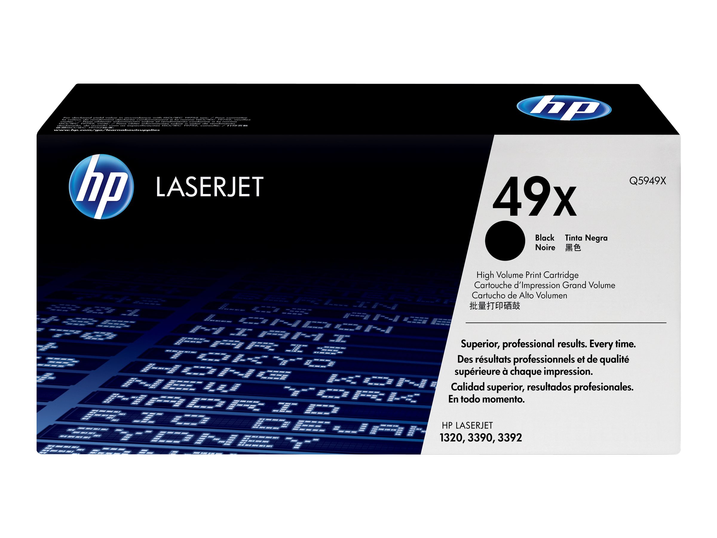 Hp 49x High Yield Black Original Laserjet Toner Cartridge Q5949x