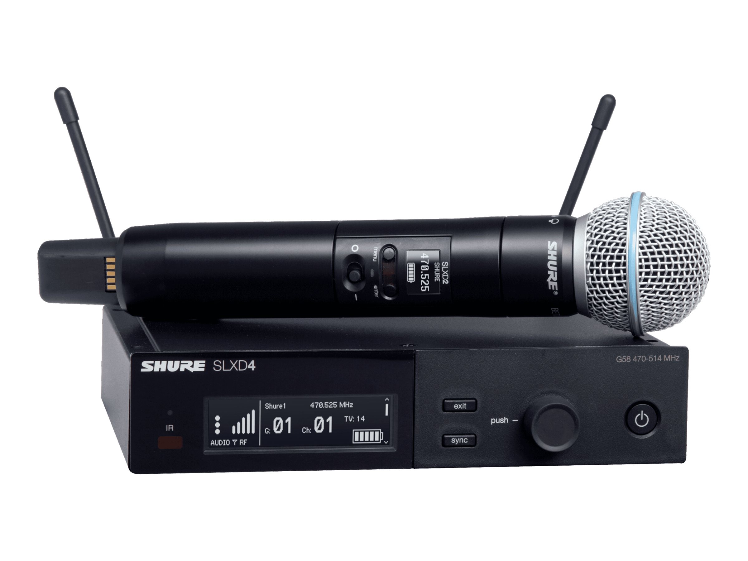Shure SLXD24/B58 - H55 Band