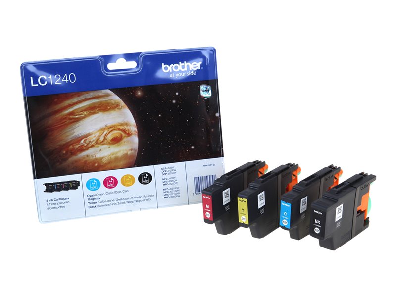 BROTHER Pack de 4 cartouches d