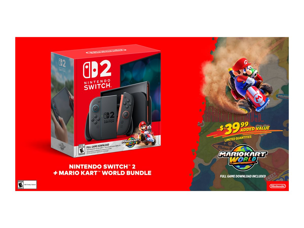 Nintendo Switch 2 - Mario Kart World Bundle - BEESKB6LA