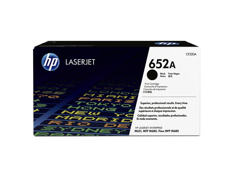 HP 652A Black Toner
