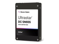 WD Ultrastar DC SN655 Solid state-drev WUS5EA1A1ESP7E3 15.36TB 2.5' U.3 PCIe 4.0 (NVMe)