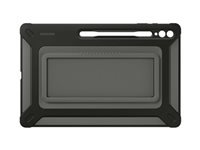 Samsung EF-RX910 - For Business - back cover for tablet - rugged - black - for Galaxy Tab S9 Ultra
