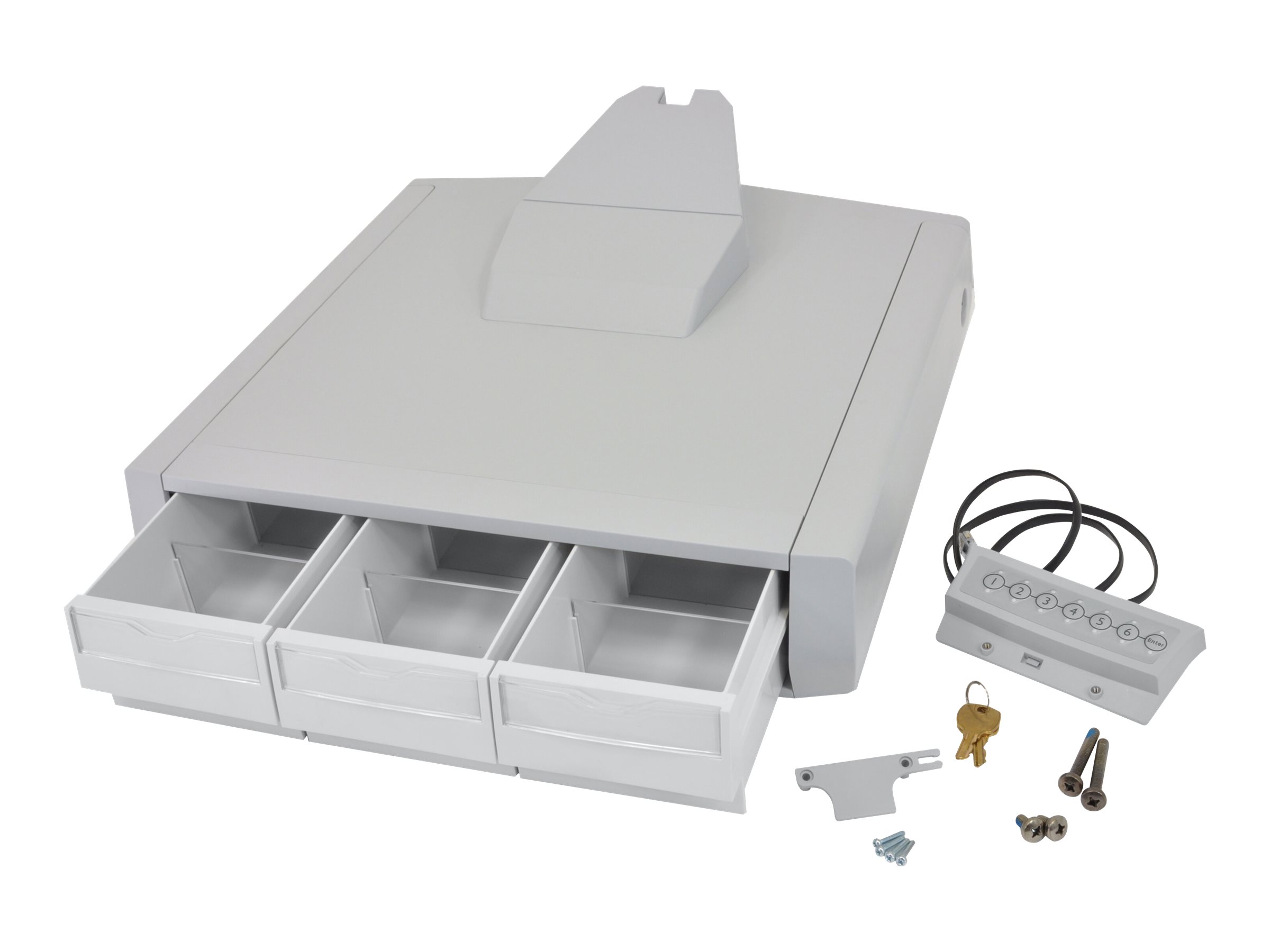 Ergotron SV44 Primary Triple Drawer for Laptop Cart