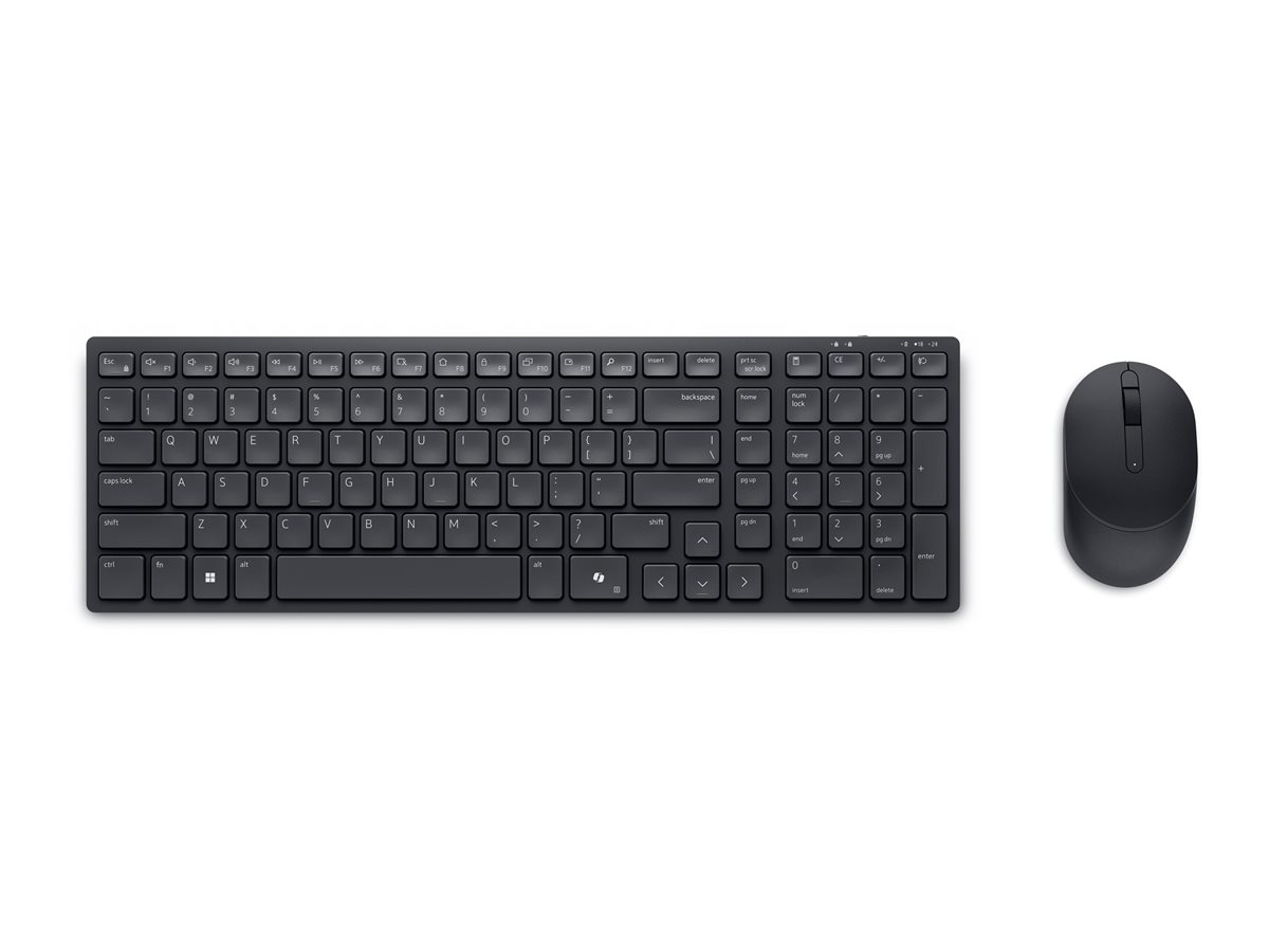 Dell Pro Compact Silent Keyboard and Mouse (KM555-BLK-GER) – foto 2