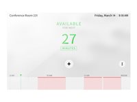 Crestron Room Scheduling Touch Screen TSS-770-W-S - room manager - 802.11a/b/g/n/ac, Bluetooth - smooth white